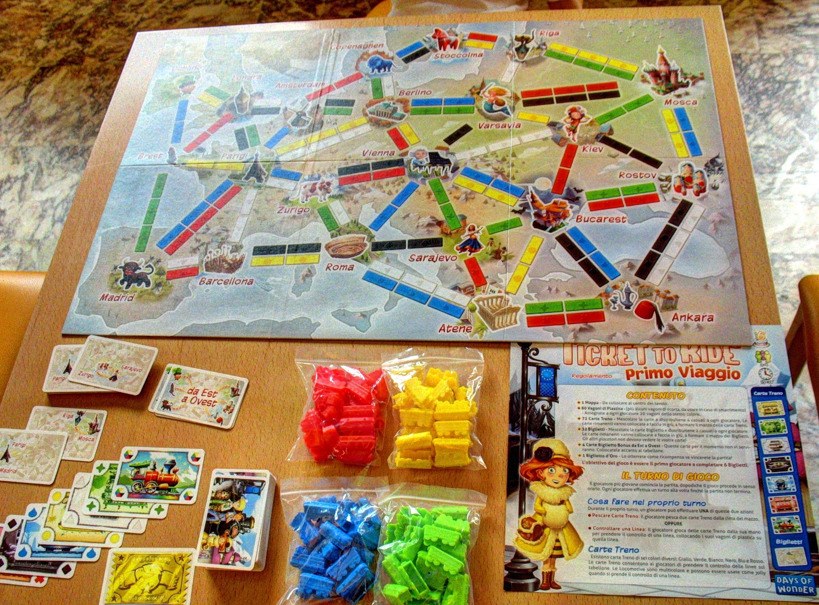 TICKET TO RIDE PRIMO VIAGGIO asmodee - immagine 2